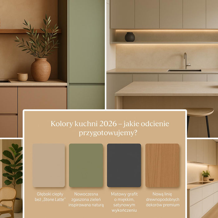Trendy kuchenne 2026 – co będzie modne w nadchodzącym roku? IZI Kuchnie zdradzają, co przygotowuje nasza fabryka