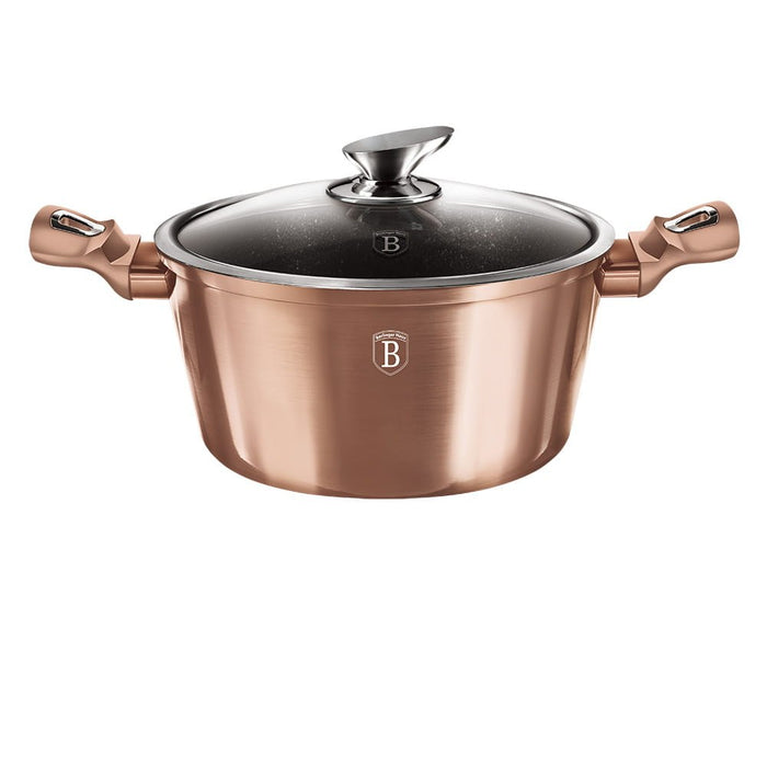 11-ZESTAW GARNKÓW 22 ELE. BERLINGER HAUS METALLIC ROSE GOLD BH-7182-11